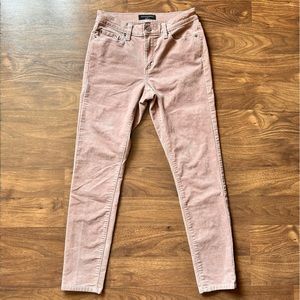 Banana Republic Pink Skinny Fit Corduroy Pants